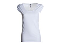 trendy en lichte T shirt dames Payper model Underground met diepere uitsnijding